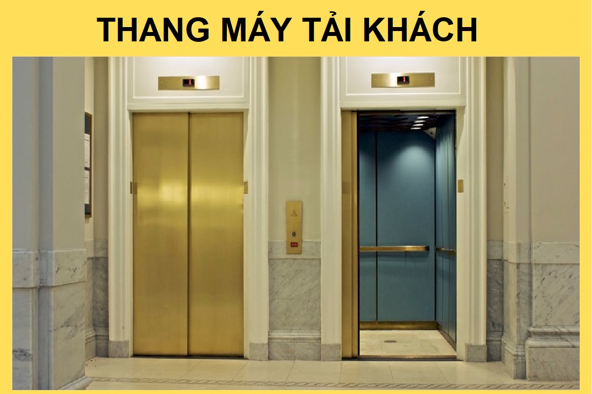 Banner thang máy tải khách Banner thang máy tải khách