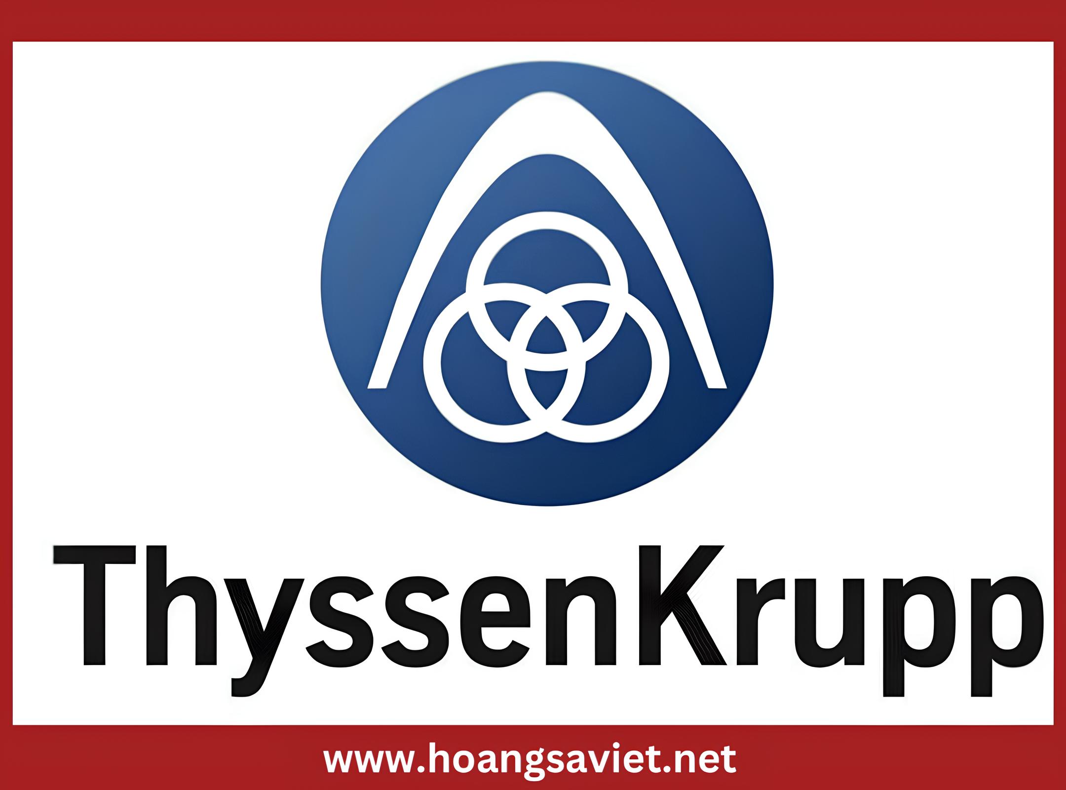 Thyssenkrupp elevator brand logo Thyssenkrupp elevator brand logo