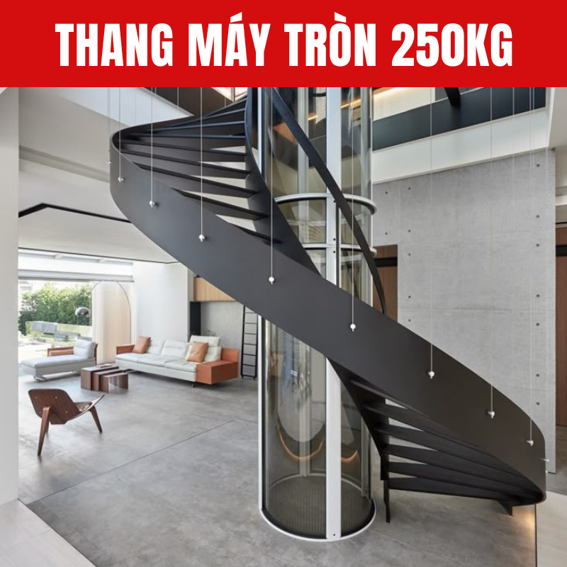 Thang Máy Tròn 250kg