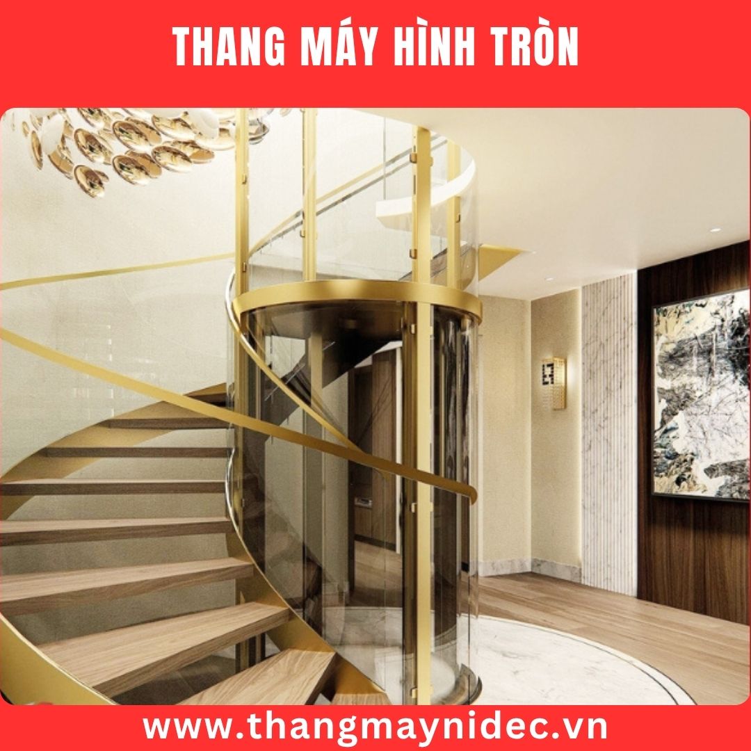 Thang máy kính hình tròn Thang máy kính hình tròn