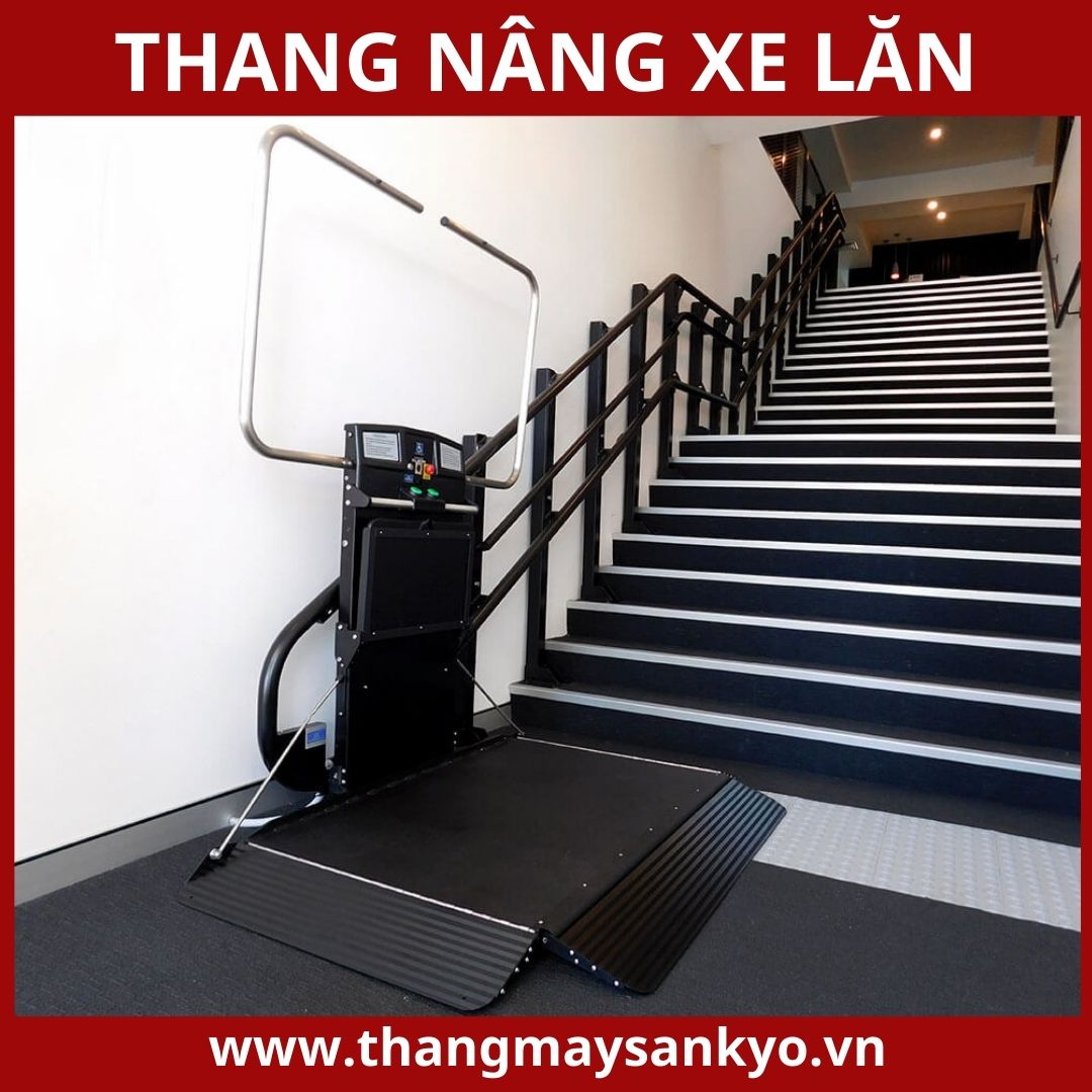Thang nâng xe lăn Thang nâng xe lăn