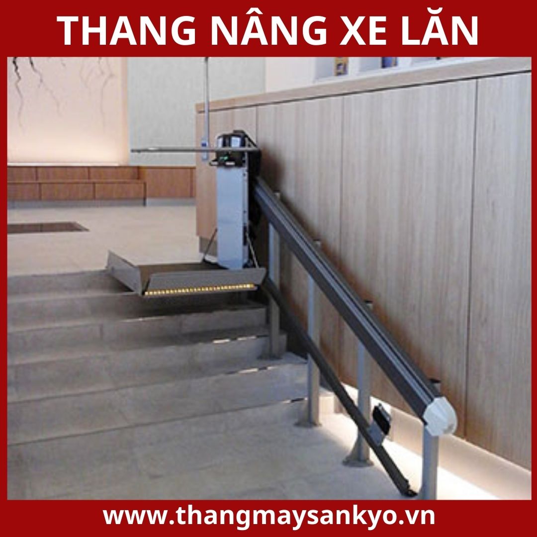 Thang nâng xe lăn Thang nâng xe lăn