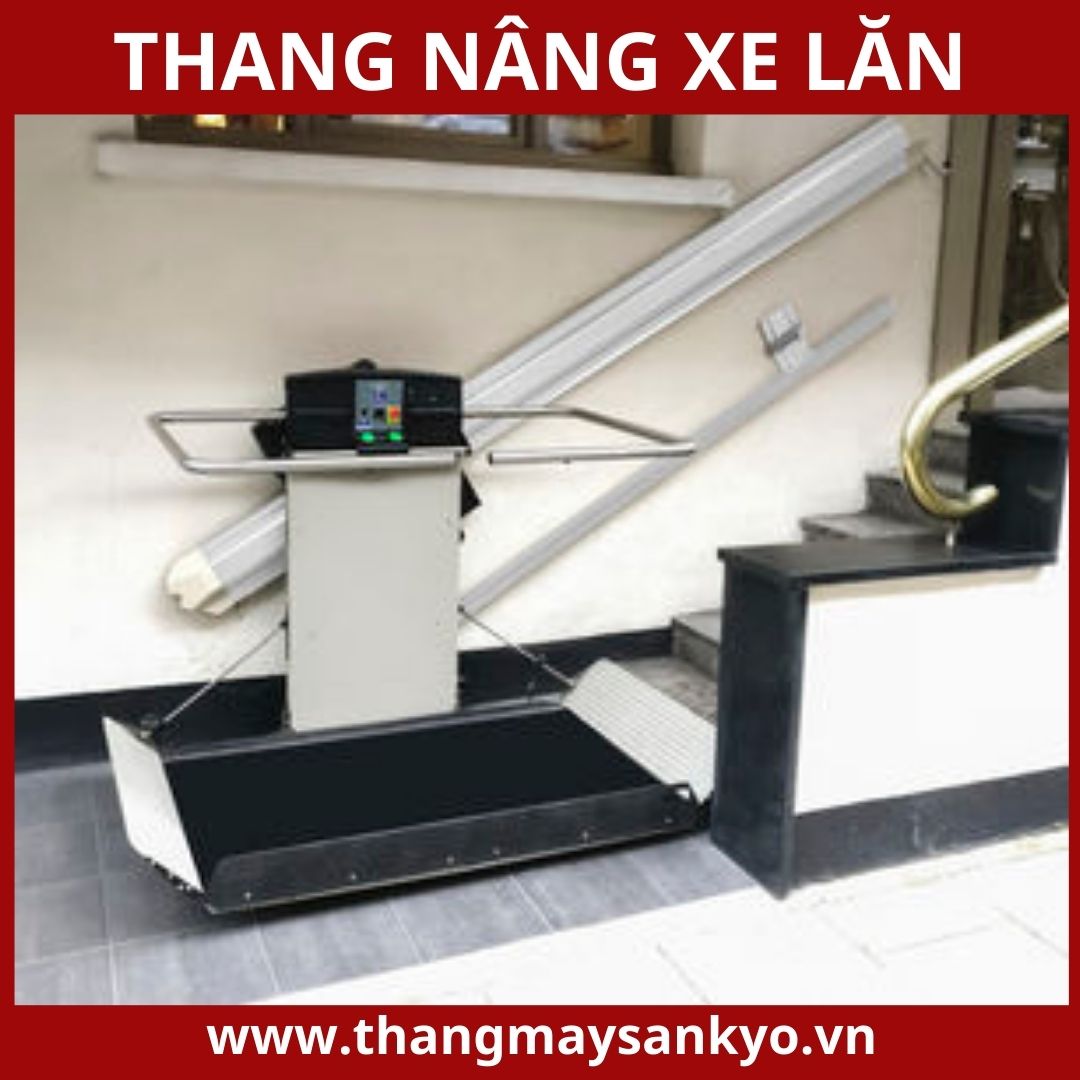 Thang nâng xe lăn Thang nâng xe lăn