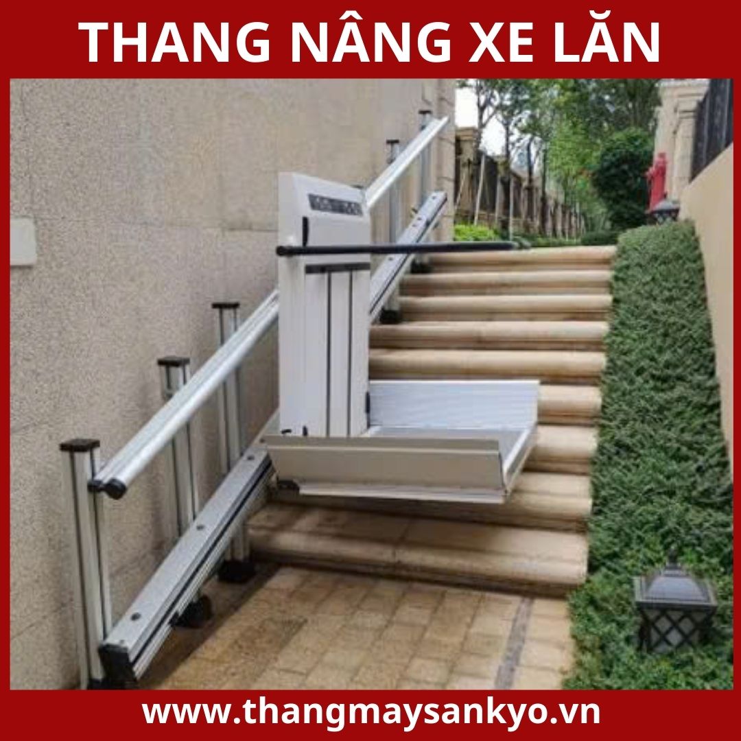 Thang nâng xe lăn Thang nâng xe lăn