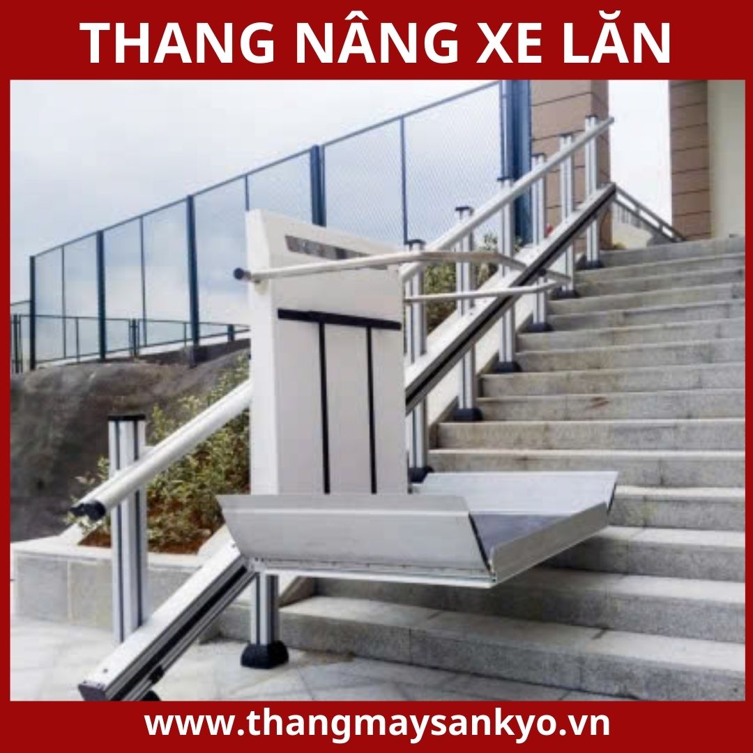 Thang nâng xe lăn Thang nâng xe lăn