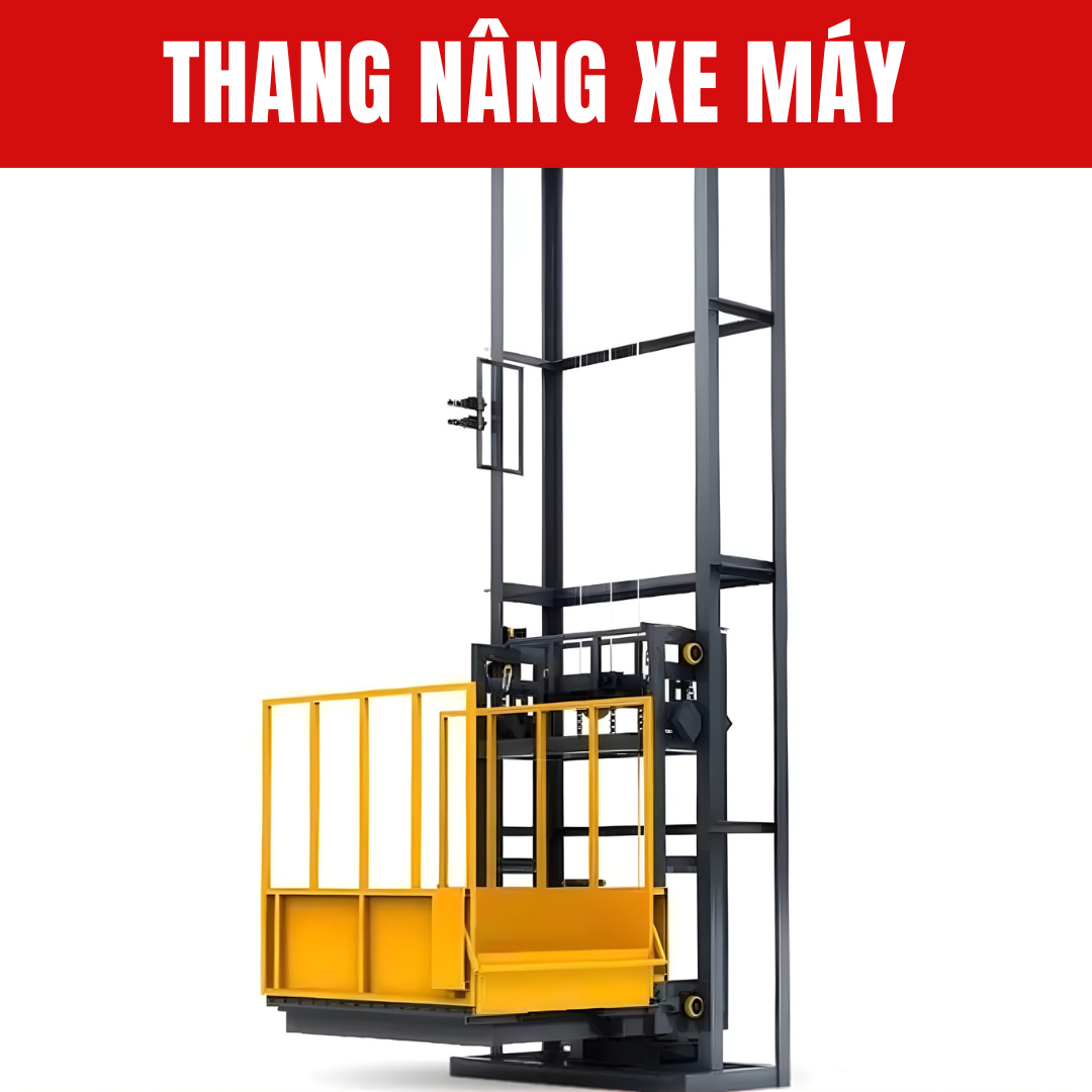 Thang nâng xe máy