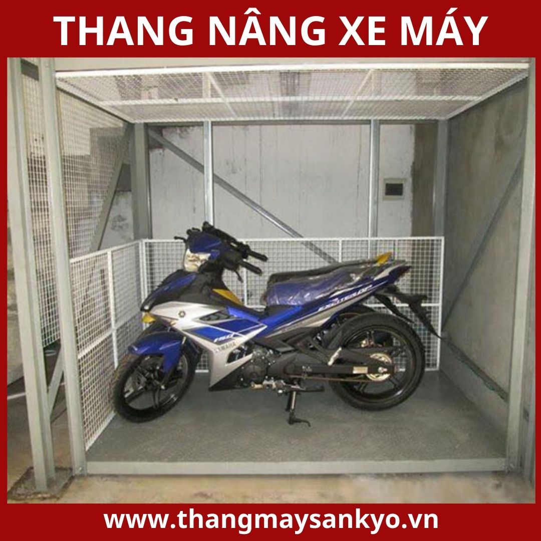 Thang nâng xe máy Thang nâng xe máy