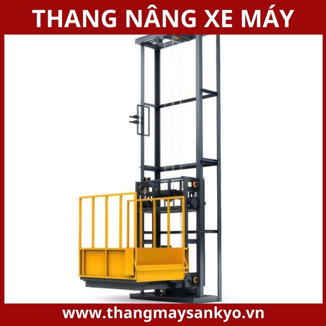 Thang nâng xe máy Thang nâng xe máy