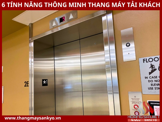 Tìm hiểu 6 tính năng thông minh của thang máy tải khách Tìm hiểu 6 tính năng thông minh của thang máy tải khách