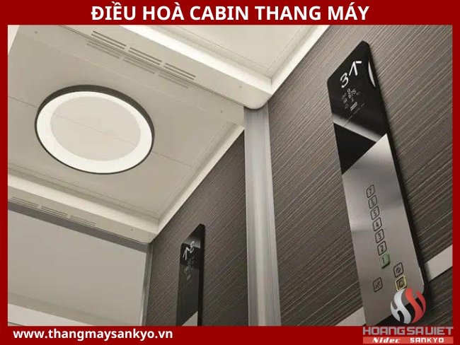 Tìm hiểu điều hoà cabin thang máy Tìm hiểu điều hoà cabin thang máy