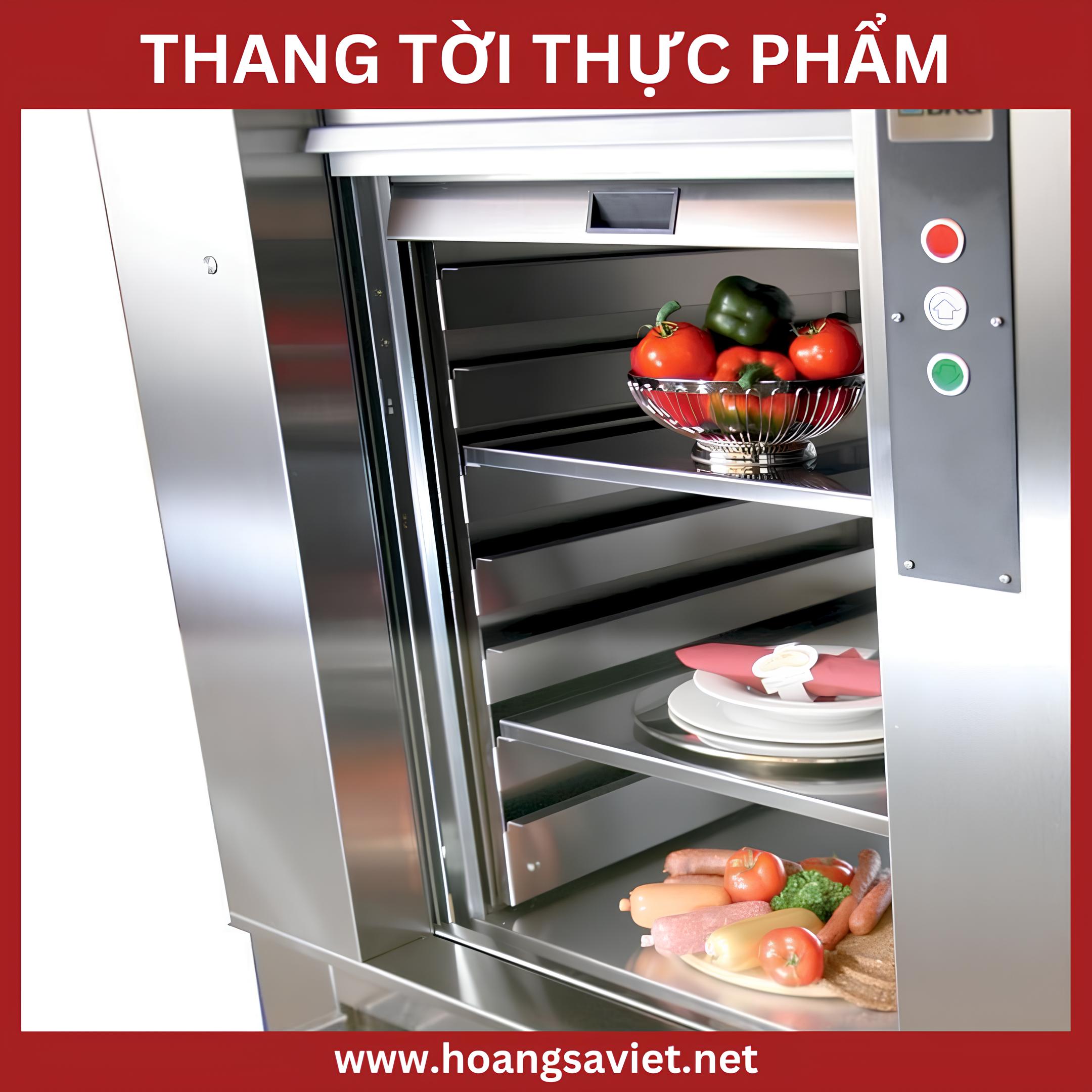 Tính năng an toàn của thang tời thực phẩm Tính năng an toàn của thang tời thực phẩm