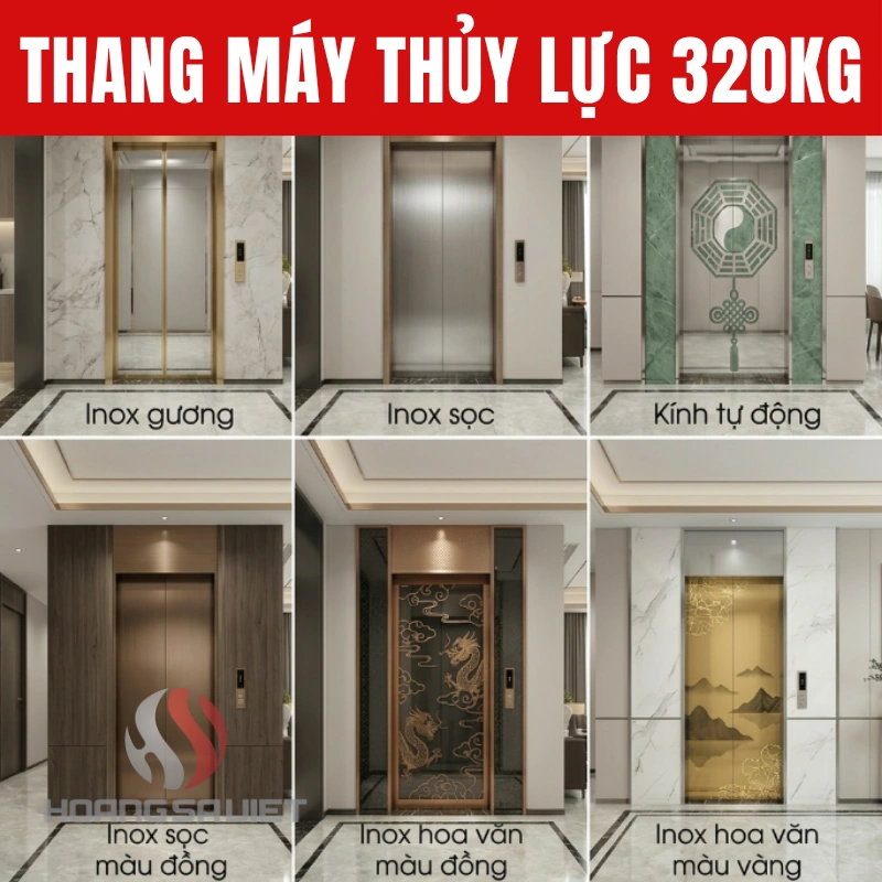 Các mẫu thang máy đẹp được nhiều khách hàng yêu thích