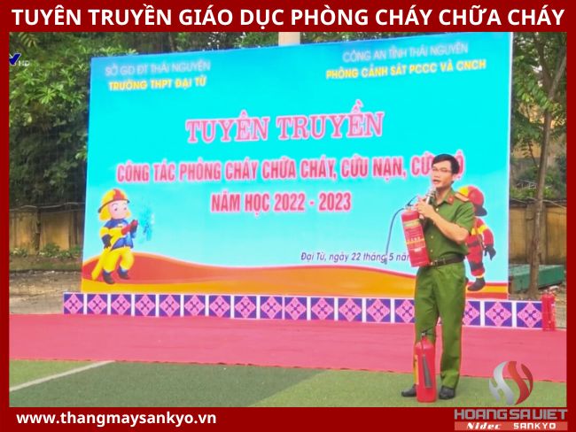 Hình ảnh tuyên truyền phòng cháy nổ thang máy Hình ảnh tuyên truyền phòng cháy nổ thang máy