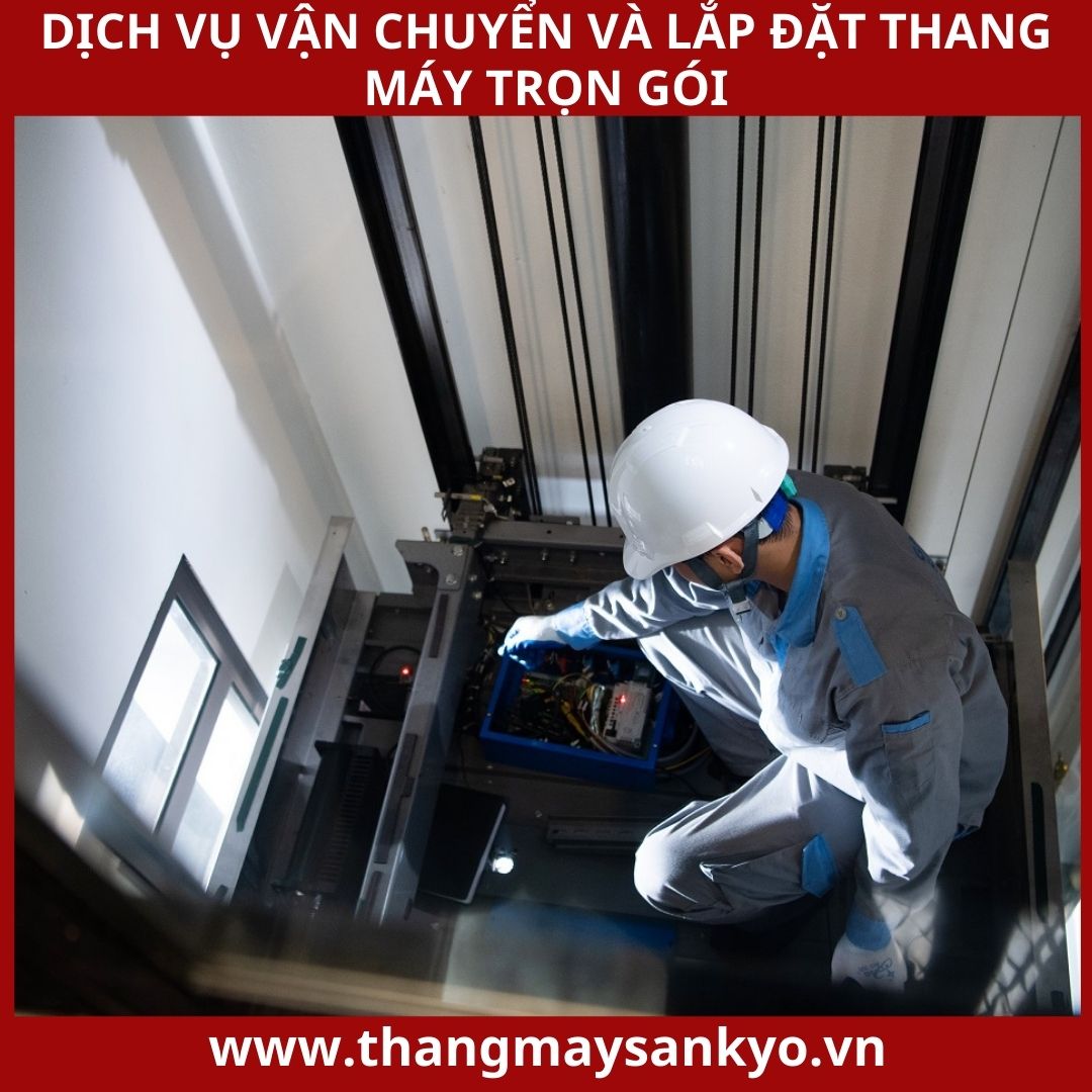 Dịch vụ vận chuyển và lắp đặt thang máy trọn gói Dịch vụ vận chuyển và lắp đặt thang máy trọn gói