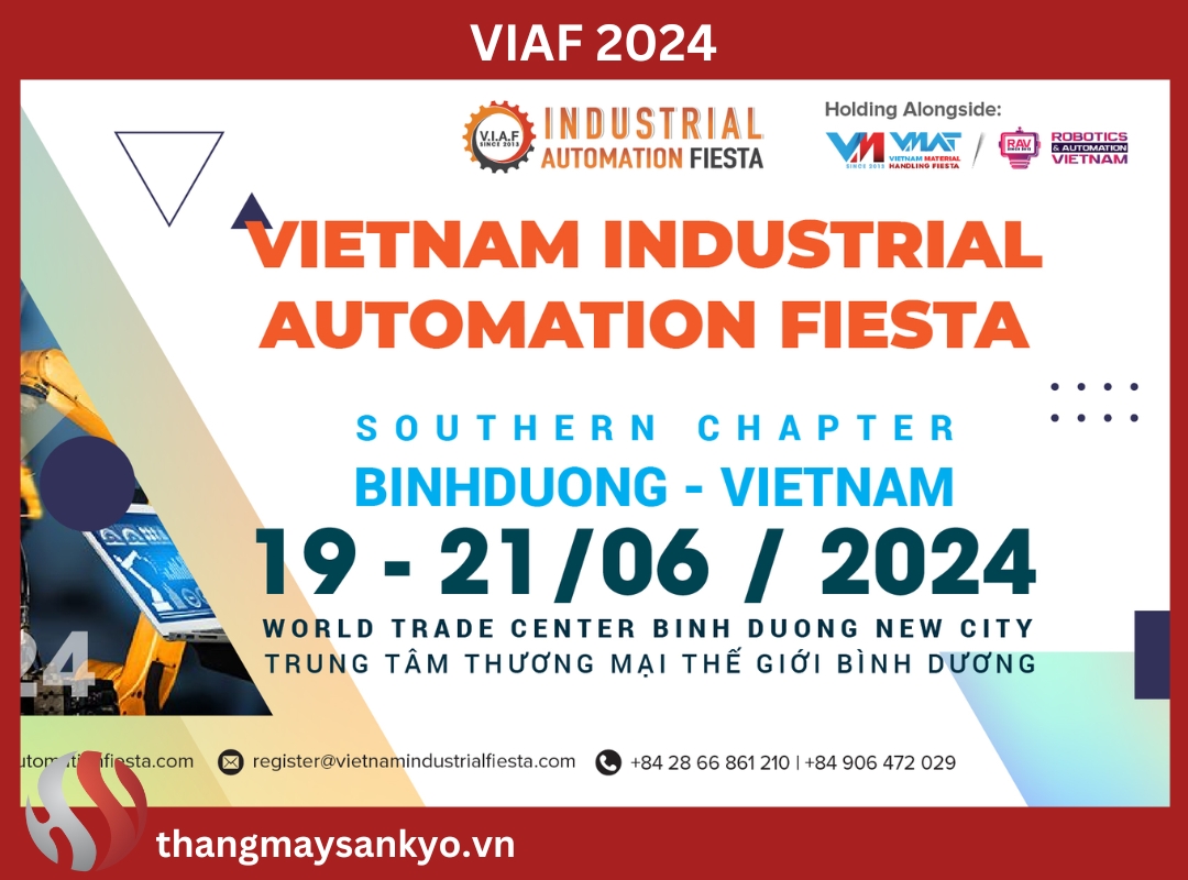 VIAF 2024 - Triển Lãm Tự Động Hóa Công Nghiệp Việt Nam VIAF 2024 - Triển Lãm Tự Động Hóa Công Nghiệp Việt Nam