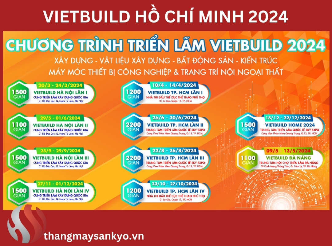 Vietbuild Hồ Chí Minh 2024 - Lần 1 Vietbuild Hồ Chí Minh 2024 - Lần 1