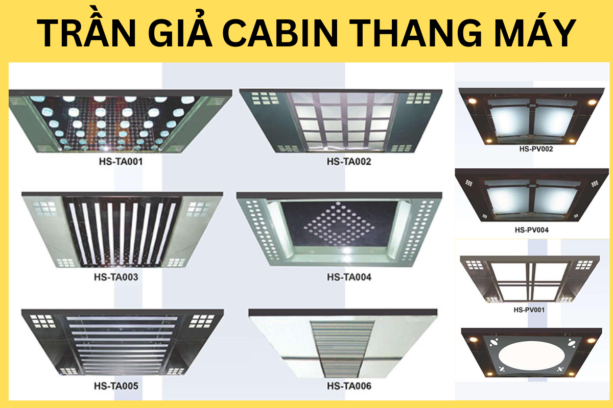 Trần Cabin Thang Máy Trần Cabin Thang Máy