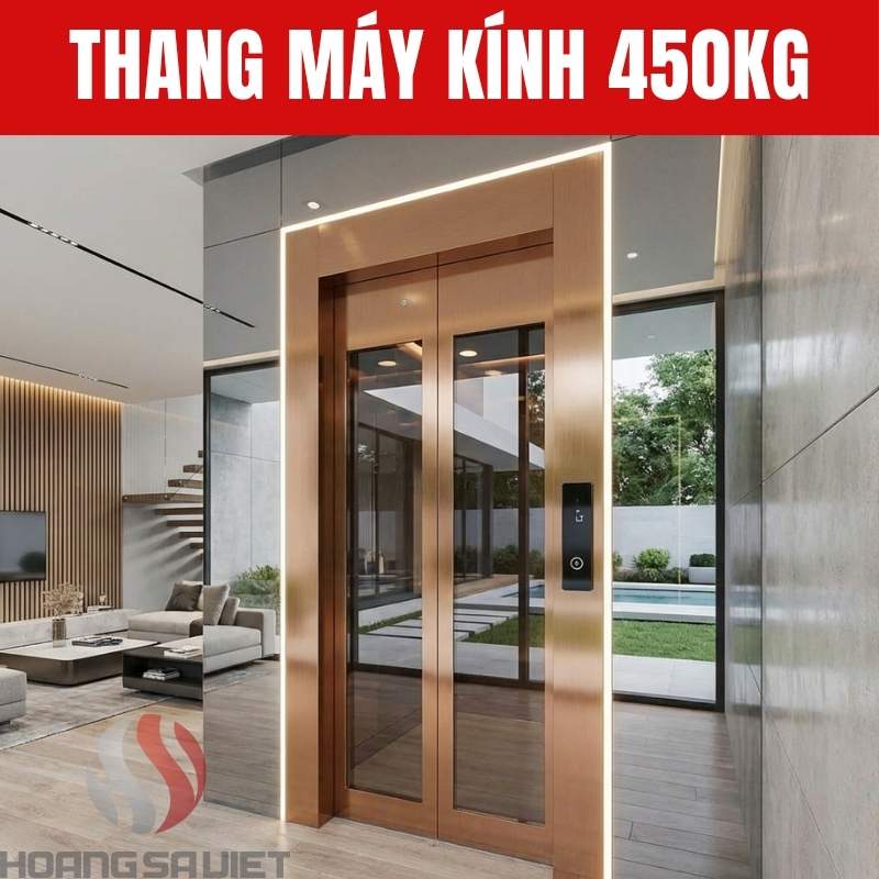 Thang Máy Kính 450Kg Thang Máy Kính 450Kg