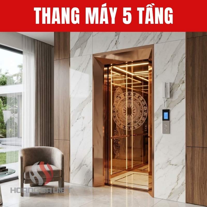 Thang Máy Gia Đình 5 Tầng Thang Máy Gia Đình 5 Tầng