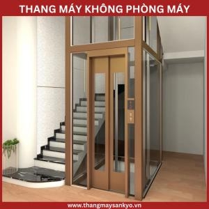 Giá Thang Máy Khung Nhôm Kính
