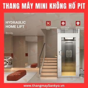 Thang Máy Bằng Kính Không Hố Pit
