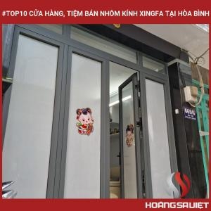 Danh Sách  Cửa Hàng, Tiệm Bán Nhôm Kính Tại Hòa Bình