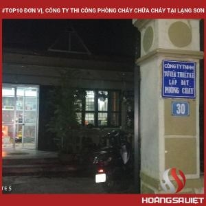 #top10 Đơn Vị, Công Ty Thi Công Phòng Cháy Chữa Cháy Tại Lạng Sơn
