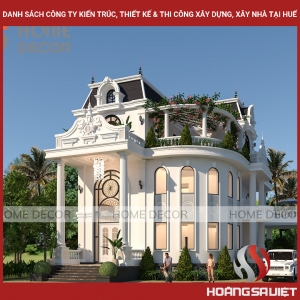 Danh Sách Công Ty Kiến Trúc, Thiết Kế & Thi Công Xây Dựng, Xây Nhà Tại Huế