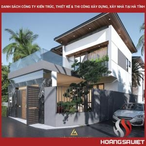 Danh Sách Công Ty Kiến Trúc, Thiết Kế & Thi Công Xây Dựng, Xây Nhà Tại Hà Tĩnh
