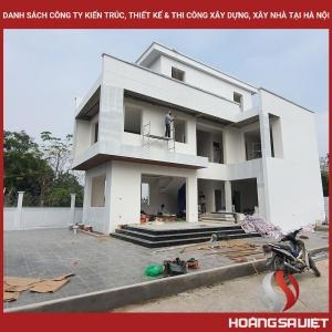 Danh Sách Công Ty Kiến Trúc, Thiết Kế & Thi Công Xây Dựng, Xây Nhà Tại Hà Nội