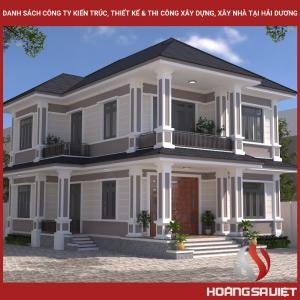 Danh Sách Công Ty Kiến Trúc, Thiết Kế & Thi Công Xây Dựng, Xây Nhà Tại Hải Dương