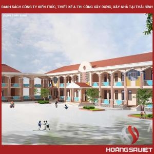 Danh Sách Công Ty Kiến Trúc, Thiết Kế & Thi Công Xây Dựng, Xây Nhà Tại Thái Bình