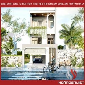 Danh Sách Công Ty Kiến Trúc, Thiết Kế & Thi Công Xây Dựng, Xây Nhà Tại Sơn La