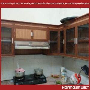 广宁省十大卷帘门安装单位，Austdoor，台湾门，Eurodoor，Mitadoor