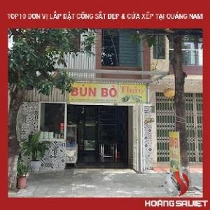 Top 10 Units Installing Beautiful Iron Gates & Folding Doors in Quang Nam Top 10 Units Installing Beautiful Iron Gates & Folding Doors in Quang Nam