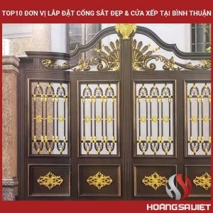 Top 10 Units Installing Beautiful Iron Gates & Folding Doors in Binh Thuan Top 10 Units Installing Beautiful Iron Gates & Folding Doors in Binh Thuan