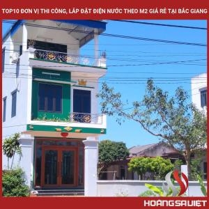 Top10 Đơn Vị Thi Công, Lắp Đặt Điện Nước Theo M2 Giá Rẻ Tại Bắc Giang