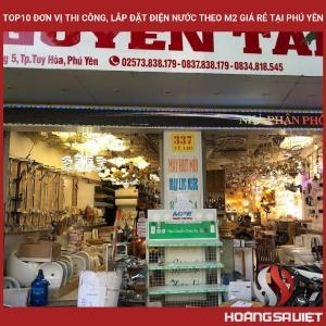Top10 Đơn Vị Thi Công, Lắp Đặt Điện Nước Theo M2 Giá Rẻ Tại Phú Yên