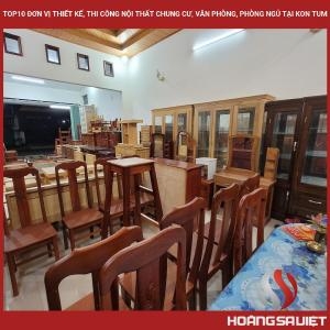 Top10 Đơn Vị Thiết Kế, Thi Công Nội Thất Chung Cư, Văn Phòng, Phòng Ngủ Tại Kon Tum