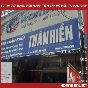 Top10 Cửa Hàng Điện Nước, Tiệm Bán Đồ Điện Tại Nam Định Top10 Cửa Hàng Điện Nước, Tiệm Bán Đồ Điện Tại Nam Định
