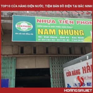 Top10 Cửa Hàng Điện Nước, Tiệm Bán Đồ Điện Tại Bắc Ninh