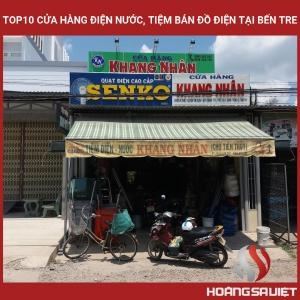 Top10 Cửa Hàng Điện Nước, Tiệm Bán Đồ Điện Tại Bến Tre