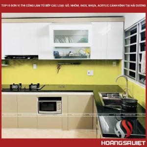 Top10 Đơn Vị Thi Công Làm Tủ Bếp Các Loại: Gỗ, Nhôm, Inox, Nhựa, Acrylic Cánh Kính Tại Hải Dương Top10 Đơn Vị Thi Công Làm Tủ Bếp Các Loại: Gỗ, Nhôm, Inox, Nhựa, Acrylic Cánh Kính Tại Hải Dương