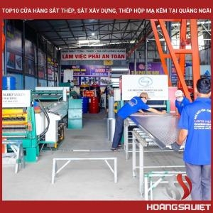 Top10 Cửa Hàng Sắt Thép, Sắt Xây Dựng, Thép Hộp Mạ Kẽm Tại Quảng Ngãi