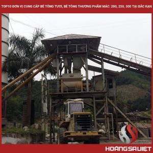 Top10 Đơn Vị Cung Cấp Bê Tông Tươi, Bê Tông Thương Phẩm Mác: 200, 250, 300 Tại Bắc Kạn
