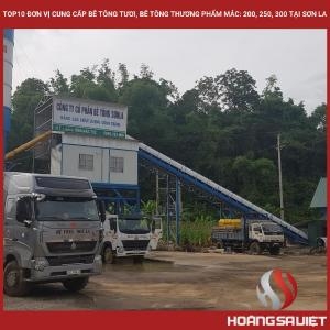 Top10 Đơn Vị Cung Cấp Bê Tông Tươi, Bê Tông Thương Phẩm Mác: 200, 250, 300 Tại Sơn La