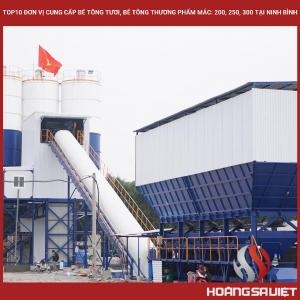 Top10 Đơn Vị Cung Cấp Bê Tông Tươi, Bê Tông Thương Phẩm Mác: 200, 250, 300 Tại Ninh Bình