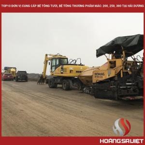 Top 10 Suppliers of Fresh Concrete, Commercial Concrete Grades: 200, 250, 300 in Hai Duong Top 10 Suppliers of Fresh Concrete, Commercial Concrete Grades: 200, 250, 300 in Hai Duong