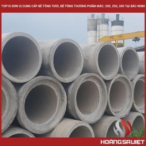 Top10 Đơn Vị Cung Cấp Bê Tông Tươi, Bê Tông Thương Phẩm Mác: 200, 250, 300 Tại Bắc Ninh