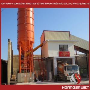 Top 10 Suppliers of Fresh Concrete, Commercial Concrete Grades: 200, 250, 300 in Quang Tri Top 10 Suppliers of Fresh Concrete, Commercial Concrete Grades: 200, 250, 300 in Quang Tri